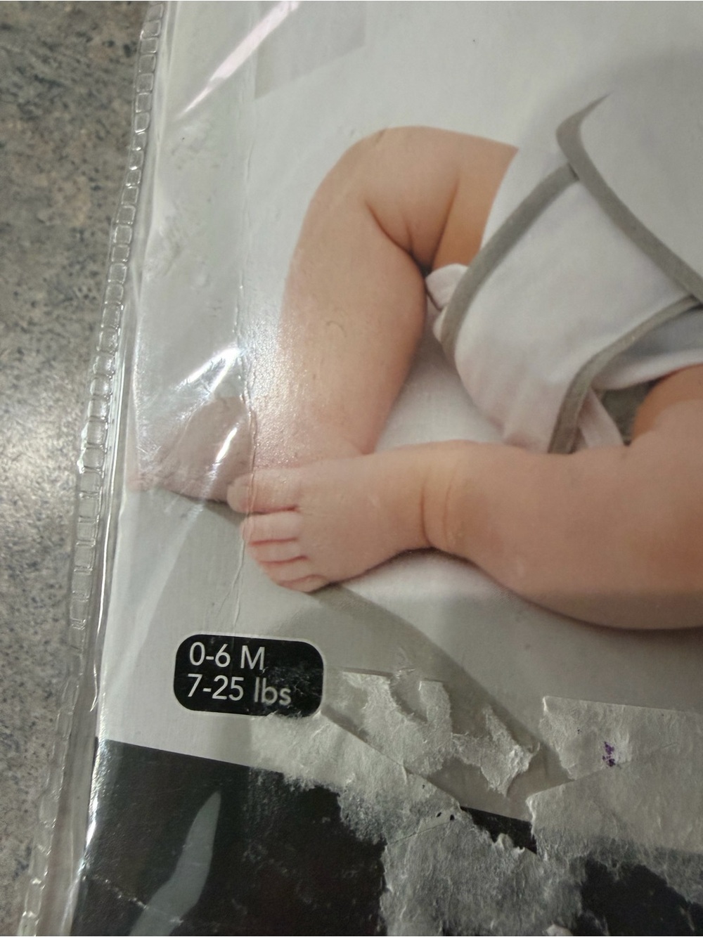 Baby Brezza Safe Sleep Swaddle in White - Picture 3 of 3